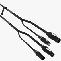 Product Group: LIVEPOWER Hybrid Audio + Power Cable 3G1,5 Xlr3/Powercon True 1 TOP