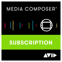 AVID Media Composer 1-Year Subscription NEW