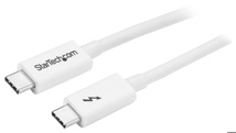 STARTECH 1m Thunderbolt 3 Cable 20Gbps - White