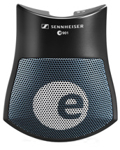 SENNHEISER E 901 Boundary microphone, condenser, half cardioid directionality, 3-pin XLR-M, anthracite, includes bag