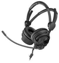SENNHEISER HME 26-II-100 Audio headset, 100 Ω per earphone, electret microphone, omnidirectional, cable not included, ActiveGard