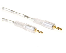 ACT 3 meter High quality audio connection cable 1x 3,5 mmm jack male - 1x 3.5mm stereo jack male