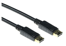 ACT 50 cm DisplayPort cable male - DisplayPort male, power pin 20 not connected