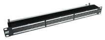 ACT Patchpanel CAT6A shielded 24 ports with cover