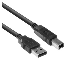 ACT USB 2.0 A male - USB B male  5,00 m