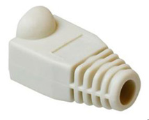 ACT RJ45 yellow boot for 5.5 mm cable