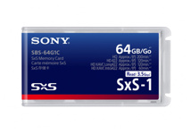 SONY Professional Pack of 2 SXS-1 SBS64G1C Memory Card