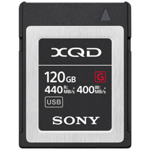 SONY 120GB XQD G High Speed R440 W400 QDG120F