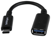 STARTECH 6in USB 3.1 Gen 1 USB-C to USB-A Adapter