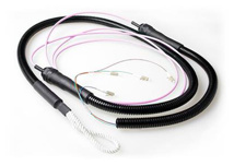 ACT 100 meter Multimode 50/125 OM4 indoor/outdoor cable 4 fibers with LC connectors