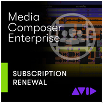 AVID Media Composer | Enterprise 1-Year Subscription RENEWAL
