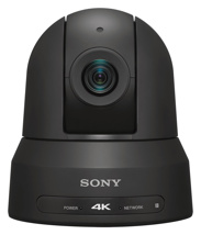 SONY BRC-X400/B IP 4K Pan-Tilt-Zoom Camera with NDI®|HX*¹ capability - Black color includes AC Adaptor