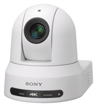 SONY BRC-X400/W IP 4K Pan-Tilt-Zoom Camera with NDI®|HX*¹ capability - white color includes AC Adaptor