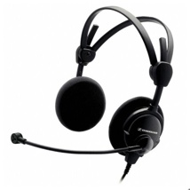 SENNHEISER HMD 46-31 Audio headset, 300 Ω per system, dynamic microphone, supercardioid, cable not included
