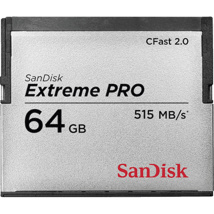 SANDISK CFast Extreme Pro 2.0 64GB, VPG 130, 525MB/s