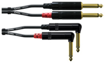 CORDIAL 6,0 m, REAN plug 6,3 mm mono / rectangular plug 6,3 mm mono
