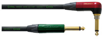CORDIAL CRI RP-SILENT   NEUTRIK rectangular plug 6,3 mm mono SILENT red gold / plug 6,3 mm mono CC green