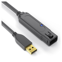 PURELINK USB 2.0 Active Extension - black - 6.00m