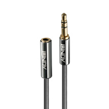 LI 35326 LINDY 3.5mm Extension Audio Cable, Cromo Line