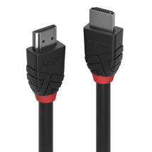 LINDY  High Speed HDMI Cable, Black Line