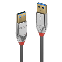 LINDY 5m USB 3.2 Type A to A Cable, 5Gbps, Cromo Line