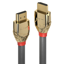 LINDY 1m High Speed HDMI Cable, Gold Line