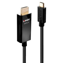 LINDY USB Type C to HDMI 4K60 Adapter Cable with HDR