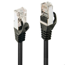 LINDY 10m Cat.5e F/UTP Network Cable, Black