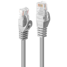 LINDY 1m Cat.5e U/UTP Network Cable, Grey