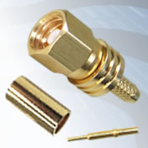 GIGATRONIX SMC Crimp Plug, Gold Plated, RD316