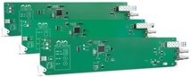 AJA OG-FIDO-TR-12G 1-Channel 12G-SDI/LC single mode LC fiber transceiver, dashboard support