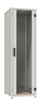 EFB Network Cabinet PRO 18U, 600x600 mm, RAL7035 Front Door Glass 1-p., Back Door Steel 1-p. 2 x l.