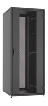 EFB Server Cabinet PRO 24U, 600x1000 mm, RAL9005 Front- / Rear Door 1-Part, Perforated