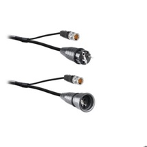 LIVEPOWER Hybrid Data + Power Cable 3G1,5 BNC/Schuko Side Earth 15 Meter