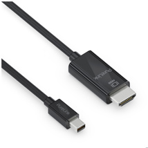PURELINK Mini DisplayPort to HDMI Cable - 4K60 - iSeries - black - 1.50m