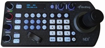 BIRDDOG PTZ Keyboard controller w/NDI, VISCA, RS-232 & RS422, Comms compatible