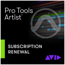 AVID Pro Tools Artist Annual Paid Annually Subscription - RENEWAL