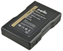 JUPIO Gold Mount battery 6600mAh (95Wh) - LED Indicaton/USB output 2.1A/DC port/D-Tap
