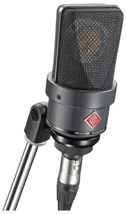 NEUMANN TLM 103-MT Large diaphragm microphone, condenser, cardioid, 48V phantom power, XLR-3 M, black, includes SG 2