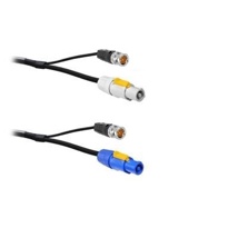LIVEPOWER Hybrid Data + Power Cable 3G1,5 BNC/Powercon 100 Meter on HT485RM