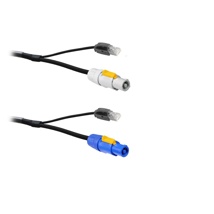 LIVEPOWER Hybrid Data + Power Cable 3G1,5 RJ45/Powercon 100 Meter on HT485RM