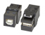 EFB Keystone Snap-In Adapter USB2.0 A - B, black