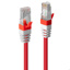 LINDY  Cat.6A S/FTP LSZH Network Cable, Red 