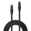 LINDY 0.3m Cat.6 U/UTP LSZH Network Cable, Black
