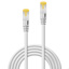 LINDY 0.5m RJ45 S/FTP LSZH Network Cable, White