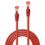 LINDY 0.5m Cat.6 S/FTP Network Cable, Red