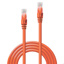 LINDY 3m Cat.6 U/UTP Network Cable, Orange