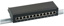 EFB Mini-Patchpanel STP 12xRJ45 Cat.6A, 10“ 1U, RAL9005 black