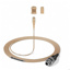 SENNHEISER MKE 1-4-M Miniature clip-on microphone, omnidirectional, for SK 50/250/2000/5212/6000/9000, 3-pin SE connector, light beige, musical version, can be colored