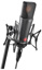 NEUMANN TLM 193 Large diaphragm microphone, condenser, cardioid, 48V phantom power, XLR-3 M, black, includes SG 1